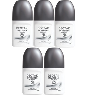 Deotak Roll-On 35ML Invısıble (Formen/Erkek) (5 Li Set)