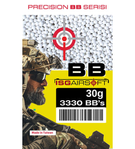 ISGairsoft TAYVAN 0.30g BB Airsoft 3330adet 1KG