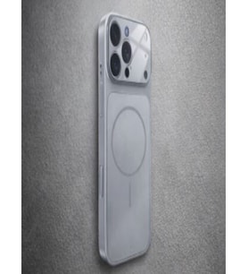AG Glass İphone 15 Telefon Kılıfı (Silver)