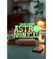 Travis Scott Astro World 16 Renk Kumandalı 3D Gece Lambası