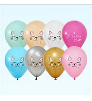 Miss Cat Balon, 30cm x 5 Adet