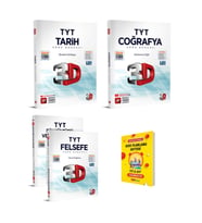 TYT Tarih Coğrafya ve Felsefe-Din Soru Bankası 3lü Set