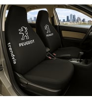 Peugeot Araç Ön ve Arka Koltuk Kılıfı – Penye Oto Servis Koruma Kılıfı (Siyah)
