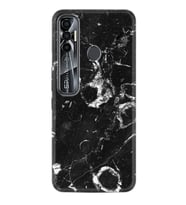 Tecno Spark 6 6 Go 8C 8 Pro 7 7 Spark 9 Pro Kılıf Desemli Silikon Black Hole Marble 1387