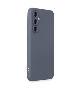 Samsung Galaxy S23 Fe Kılıf Nano İçi Kadife Silikon - Gri