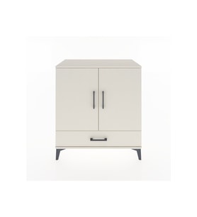Hyperion Şifonyer Tek Raflı Tek Çekmeceli 2 Kapaklı 88x44x96 Aytaşı-Aytaşı