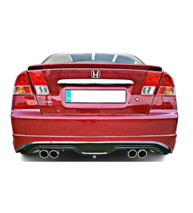 Honda Civic Vtec2 (2001 - 2006) Arka Tampon - Eki (Plastik)