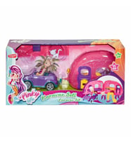 ARABALI KARAVAN SETİ KUTU OYUNCAK 4954 (Pembe)