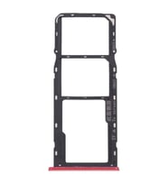 Realme C3 Sim Kart Tepsisi RMX2027, RMX2020 (Kırmızı)