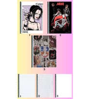 Nana A4 defter 3 adet çizgili + kareli + çizgisiz büyük boy 21*29 cm süper set