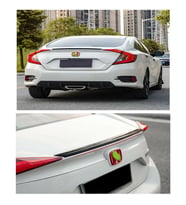 Civic Fc5 Anatomik Spoiler 2016 ve üzeri Piona Black Spoyler( abs,taiwan)