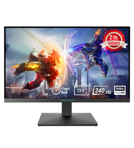 Thunderobot ZF24F240-TUR 23.8 inç 240Hz Full HD Adaptive Sync Fast IPS Gaming Monitör