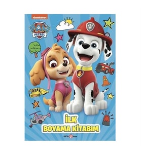 Paw Patrol İlk Boyama Kitabım Beta Kids