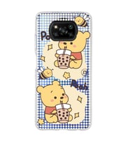 Poco X3 PRO / X3 NFC Uyumlu Winnie The Pooh Tasarımlı Şeffaf Telefon Kılıfı