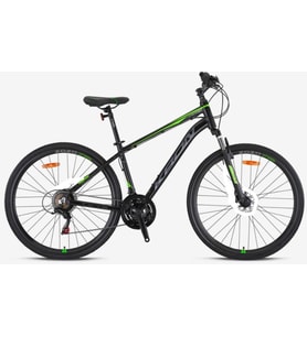 Kron TX 75 Trekking V-Fren 28" Jant 17' Kadro 21 Vites Şehir Bisikleti Siyah Yeşil Gri