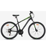 Kron TX 75 Trekking V-Fren 28" Jant 17' Kadro 21 Vites Şehir Bisikleti Siyah Yeşil Gri