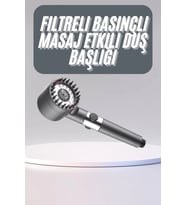 Yüksek Performanslı Masaj Etkili Su Tasarruflu Duş Başlığı Krom Kaplama Uzun Ömürlü