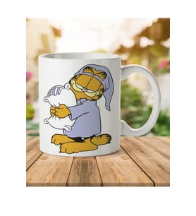 Garfield 01 Porselen Kupa Bardak