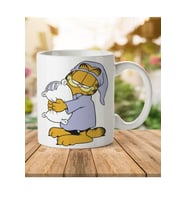 Garfield 01 Porselen Kupa Bardak