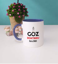 Göz Doktoru Kupa Bardak Lacivert