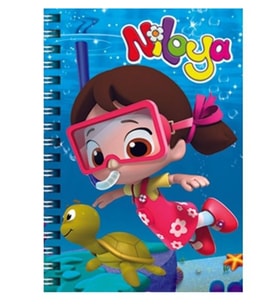 Keskin Color Niloya 80 Yaprak Çizgili A6 Not Defteri Spiralli