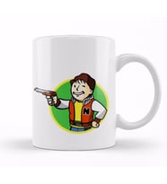 Fallout  Fan Boy Kupa Bardak Porselen