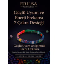 Sertifikalı Güçlü Uyum ve Spiritüel Enerji Frekansı – 7 Çakra Doğal Taş Bilekliği Ayarlanabilir (Çok Renkli)
