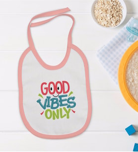 BK Kids Pembe Bebek Mama Önlüğü - Model 122