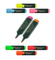 Fosforlu Kalem Pembe Turuncu İşaret Kalem Faber Castell 1548 Texliner Tüm Renkler 2 Adet