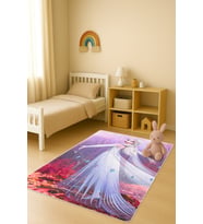 Modern Dijital Baskı Kaymaz Taban Çocuk ve Genç Odası Halısı H0983