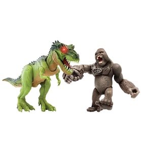 Nessiworld NessiWorld Clash Gorilla vs T-rex Sesli Işıklı Oyun Seti