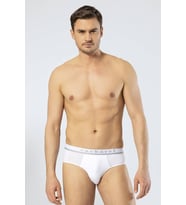 Cacharel Erkek Lastikli Slip Beyaz