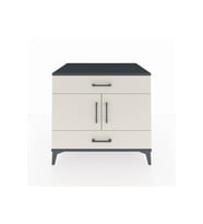 Kronos Şifonyer 2 Raflı 2 Çekmeceli 2 Kapaklı 88x59x80 Antrasit-Aytaşı