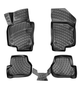 Seat Leon 3D Paspas - Siyah  2005-2012 Arası, HB