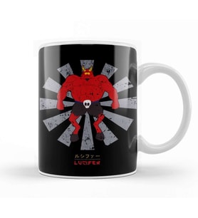 Lucifer Retro Japanese South Park Kupa Bardak Porselen