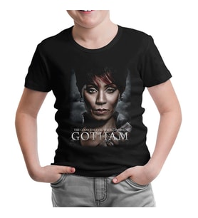 Gotham - The Beginning Siyah Çocuk Tshirt