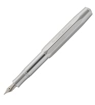 Kaweco 10000628 Al Sport Parlak Krom Dolma Kalem Fine Uç  İsme Özel Kalem (Karışık)