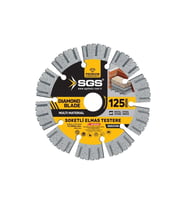 SGS SOKETLİ ELMAS TESTERE MULTI-MATERIAL 125mm SGS2336