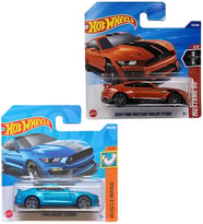 2 Araç Hot Wheels Set - 2020 Ford Mustang Shelby GT500 & Ford Shelby GT350R (1/64)