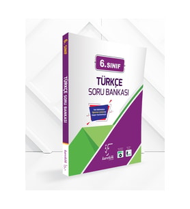 Karekök Yayınları 2026-2027 Müfredat 6. SINIF Türkçe Soru Bankası Eğitici Ve Güçlendiren Kitap (Çok Renkli)