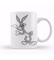 Bugs Bunny Tavşan Çizgi Film Kupa Bardak Porselen