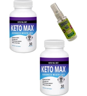Keto Max Dstklyci Ürün 30lu x 2 Adet + Erotikmasaj Yağı 30 ml