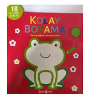 Kolay Boyama Zıp Zıp Eğlence Resim Kitabım
