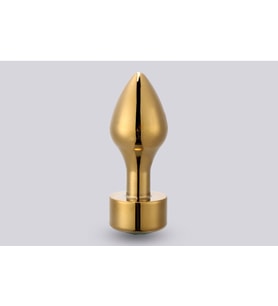 Pürüzsüz Dokuya Sahip Gold Metal Orta Boy Taşlı Kullanıma Uygun Plug