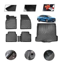 Ford Focus Sedan İnce Stepne 2021 Model 4D Bagaj Paspas Set