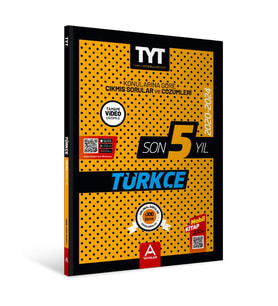 Son 5 Yıl TYT Türkçe Çıkmış Sorular 2020-2024