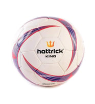 Hattrick King Futbol Topu El Dikişli No:5 (Beyaz - Kırmızı)