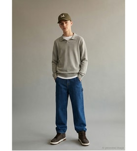 LCW Kids İndigo Loose Fit Erkek Çocuk Jean Pantolon