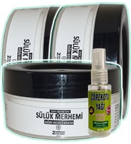 Sülük Merhemi 3 Adet 50 ml Teskin + Çörek Otu Yağı Teskin Yağı 30 ml