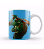 Teenage Mutant Ninja Turtes Mikey Kupa Bardak Porselen